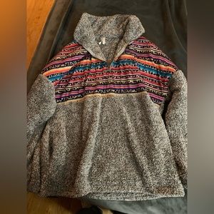 Fleece sweatshirt